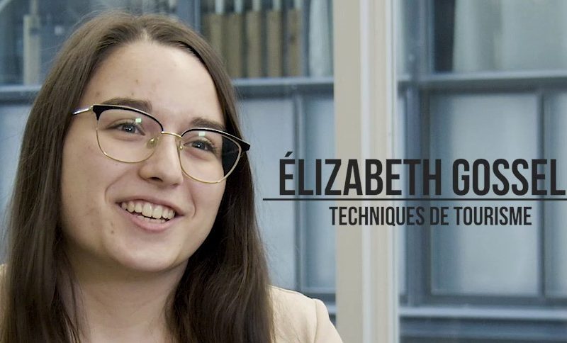 Gros plan sur Élizabeth Gosselin, Techniques de tourisme