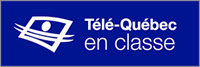 Logo de Télé-Québec en classe