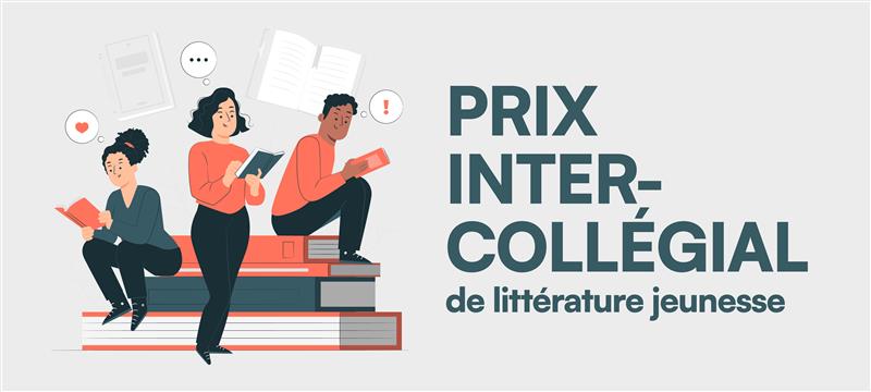 Visuel du Prix intercollegial de littérature jeunesse