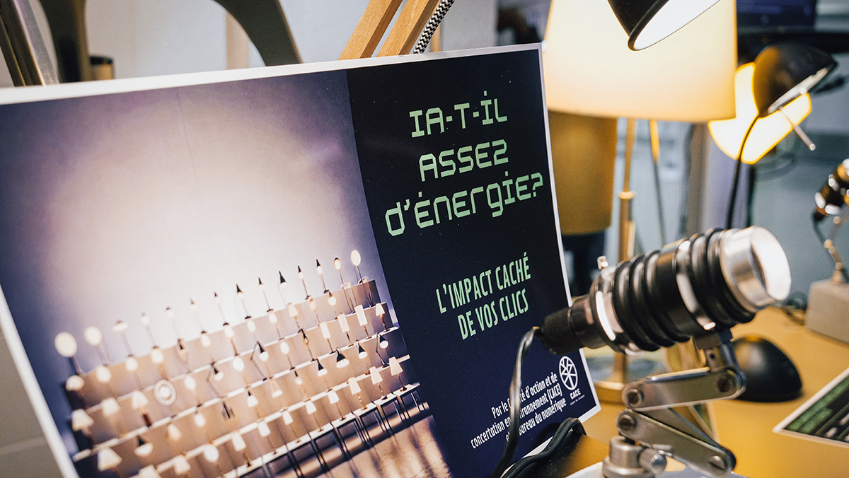 Affiche indiquant IA-t-il assez d'énergie?