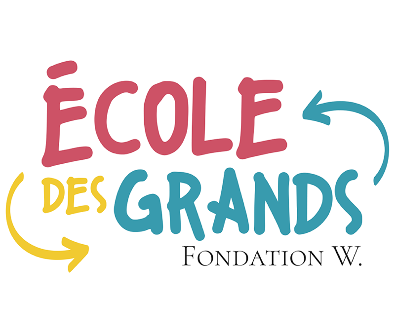 Logo École des grands - Fondation W.