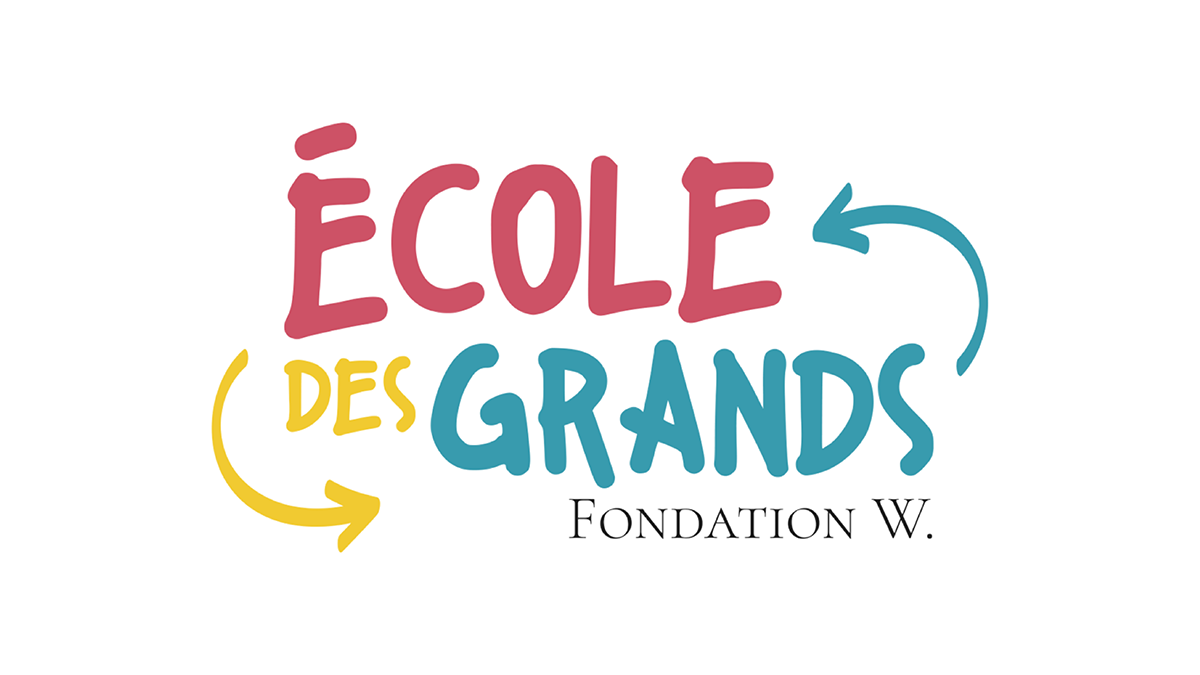 Logo École des grands - Fondation W.