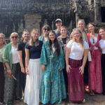 Un groupe d'étudiants québécois aux Cambodge