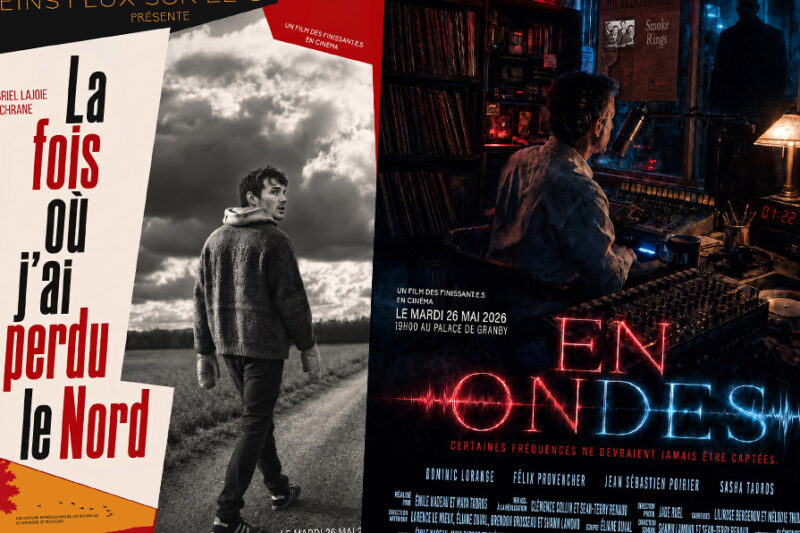 Affiches de deux courts métrages