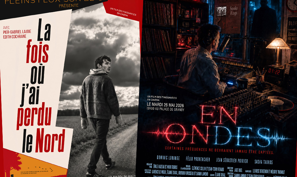 Affiches de deux courts métrages